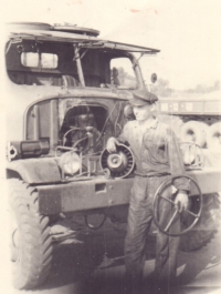 Jiří Kräussl a Praga V3S