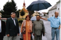 S indickým veľvyslancom pánom Jainom v Českej republike. (2018)