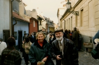 Alexander Bory se současnou partnerkou