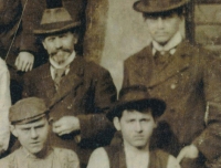 František Volman se synem Jaromírem (1906)