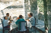 Společná dovolená manželů Havlových a Maněnových (na této dovolené se dozvěděla Olga Havlová, že má rakovinu), Slovinsko, 1994 