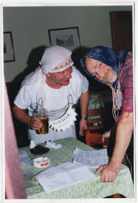 Ladislav Hlavatý jako ochotník, 2000