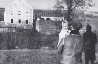 Dům v Rybářích před demolicí, ve kterém bydlel Ital