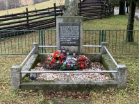 mass grave of fallen partisans, Fackov pass 25th September 1944, detail