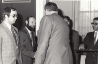 Převzetí vyznamenání na maďarské ambasádě