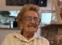 Květuše Kučerová v den svých 92. narozenin, 10. ledna 2020