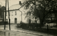 Flood in 1935 and Albín Huschka´s birth house