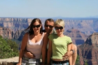 S dcerami u Grand Canyonu