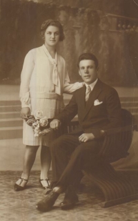Svatba rodičů, Buenos Aires, 1930