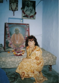 Izba svätca jogína Maháprabhudžiho v indickom Khatu.