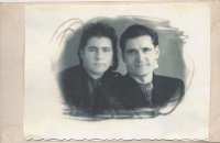 Mrs. Halyna's parents - Anna Semenivna and Ivan Mykhailovych, Kustanai (Kazakhstan), 1955