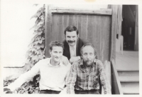 Zoryan Popadyuk, Myroslav Marynovych and Oleksiy Smyrnov in 1987