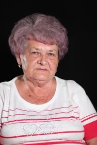 Oldřiška Mikundová-Bártková při natáčení rozhovoru v roce 2020