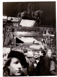 Sametová revoluce I., Praha, 1989