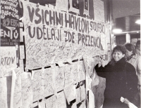 Sametová revoluce II., Praha, 1989