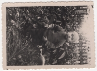 1955, June 6, Sambir, Zoryan Popadyuk as a child