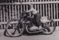 Jawa 250 speedway motorcycle (catalogs): I started with the one like this in Polepy 1966 