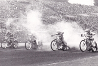 Finále Katovice 1976 - 1. jízda, Jiří Štancl vlevo