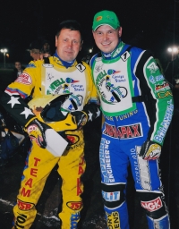 Se synem Jiřím Štanclem ml., 2008, Newcastle