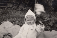 Antonín Hurych jako dítě