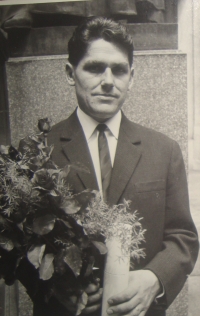 Jiří Kadeřábek, 1968, při promoci