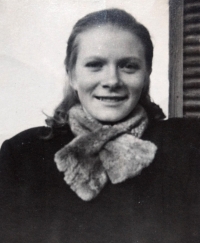 Helena Divoká circa 1948 