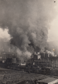 Zlín bombed by the Americans, November 20, 1944
