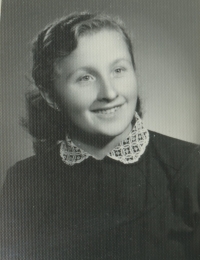 Marie Pucharová née Freislebenová around 1950
