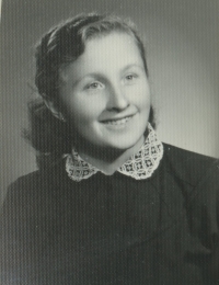 Marie Pucharová, roz. Freislebenová kolem roku 1950
