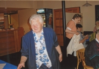 Marie Pucharová na setkání spolužaček