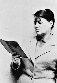 His mother Žofie Hekelová