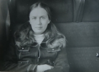 Nina Baginskaja ve vlaku; cesta ze Lvova do Rachova, 1974