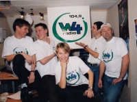 Novinářem sportovní rubriky Freie Radio Gmünd, snímek z roku 2000