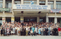 Schůze klubu absolventů Baťovy školy práce, 1992