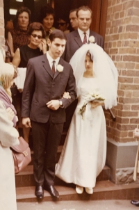 Wedding photograph, Sydney, November 1968