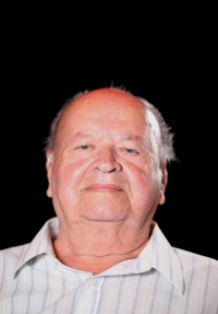 František Nejedlý při natáčení rozhovoru v roce 2020