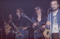 Koncert kapely The Old Teenagers v klubu Rokoska, Praha, druhá polovina 70. let 