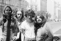 Pavel Zajíček, Josef Pětiletý, Ivo Pospíšil and Vladimír Hendrix Smetana, Prague, the early 1970s 
