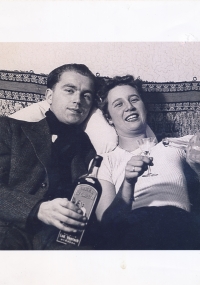 Rodiče František a Gertruda Patzeltovi, 1941