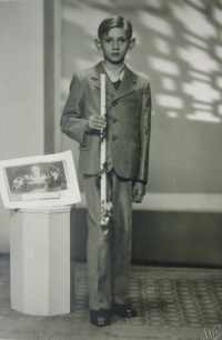 Rostislav Zapletal v dětství