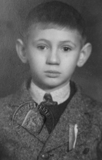 Rostislav Zapletal in his childhood