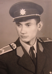 Rostislav Zapletal in army uniform
