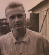 Václav Kulhánek za mlada