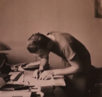 Václav Kulhánek za mlada