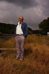 In the countryside near Prague, 1990