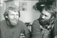 Zdeněk a Jiří Hůlovi, Galerie H, Kostelec nad Černými lesy, polovina 80. let