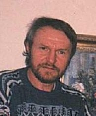 Jan Čihák ve své galerii, počátek 90. let