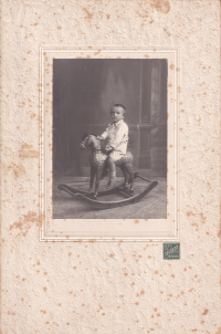 Václav Grim, 3 years old, 1927