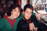 Karina a Sebastian, děti Petra, Buenos Aires, 1992