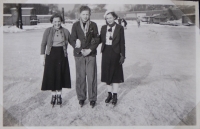 Bruslení v Podolí, Anděla vlevo, 1935